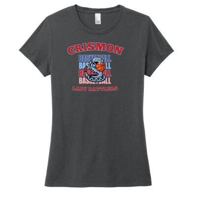 Ladies Triblend Shirt Basketball stacked Thumbnail