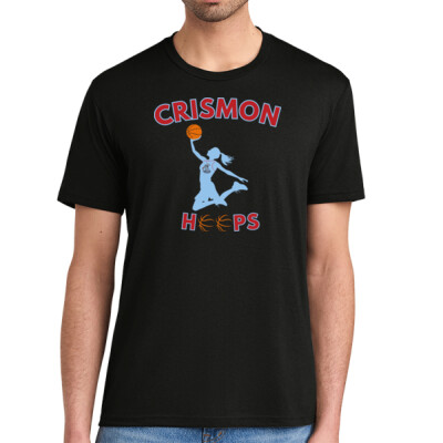 Unisex Triblend Shirt Crismon Hoops Thumbnail