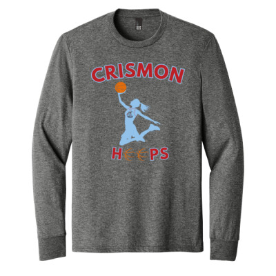 Triblend Long Sleeve Crismon Hoops Thumbnail