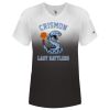 Women's V-Neck Ombre T-Shirt Thumbnail
