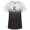 Women's V-Neck Ombre T-Shirt Thumbnail
