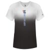 Women's V-Neck Ombre T-Shirt Thumbnail